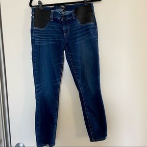 Paige maternity skinny ankle jeans